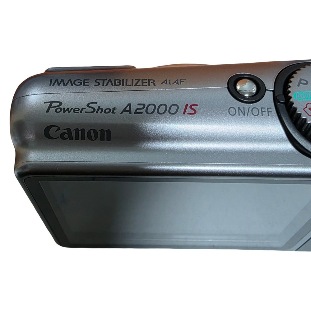 Canon PowerShot A2000 IS 10.0MP Digital Camera Gunmetal and Silver SD Card Cable - Picture 6 of 14